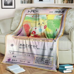Togepi Southern Islands Japanese Version Pokemon Blanket