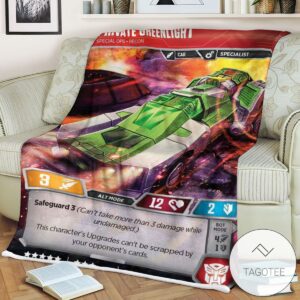 Transformers Private Greenlight Special Ops Recon 2 Sherpa Blanket Tagotee