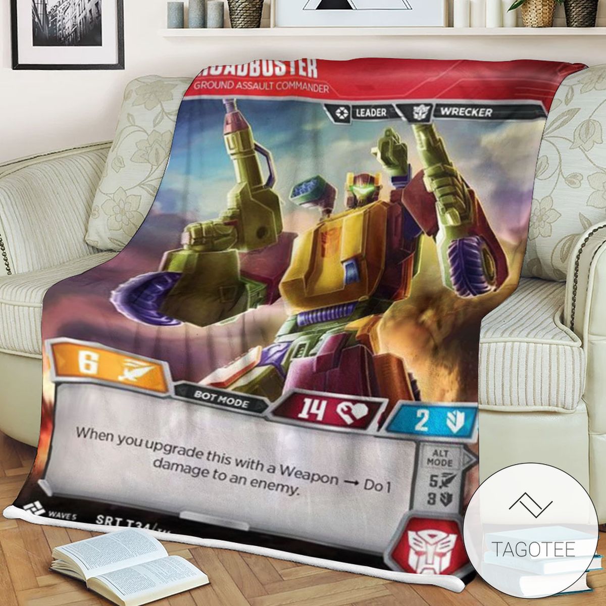 Transformers Roadbuster Ground Assault Commander Sherpa Blanket Tagotee Transformers Roadbuster Ground Assault Commander Sherpa Blanket Tagotee