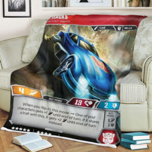Transformers Tracks Autobot Warrior Blanket