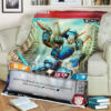 Transformers Tracks Autobot Warrior Bot Mode Blanket