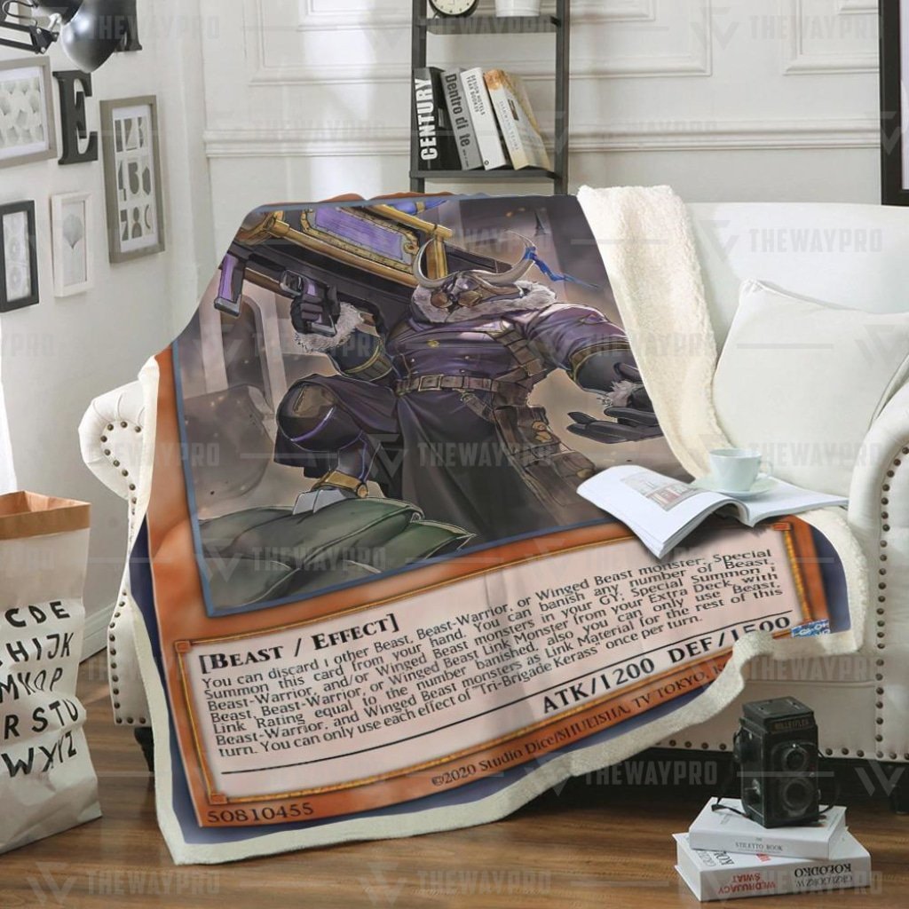 Tri Brigade Kerass Yu Gi Oh Blanket Limited Edition Tri Brigade Kerass Yu Gi Oh Blanket Limited Edition