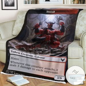 Tstx 1 Avatar Mtg Game Magic The Gathering Blanket