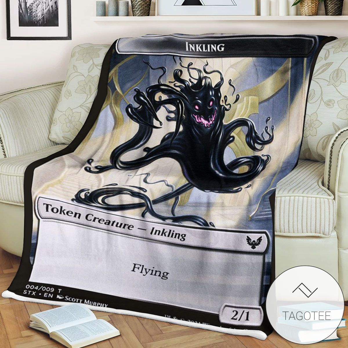 Tstx 4 Inkling Mtg Game Magic The Gathering Blanket Tstx 4 Inkling Mtg Game Magic The Gathering Blanket