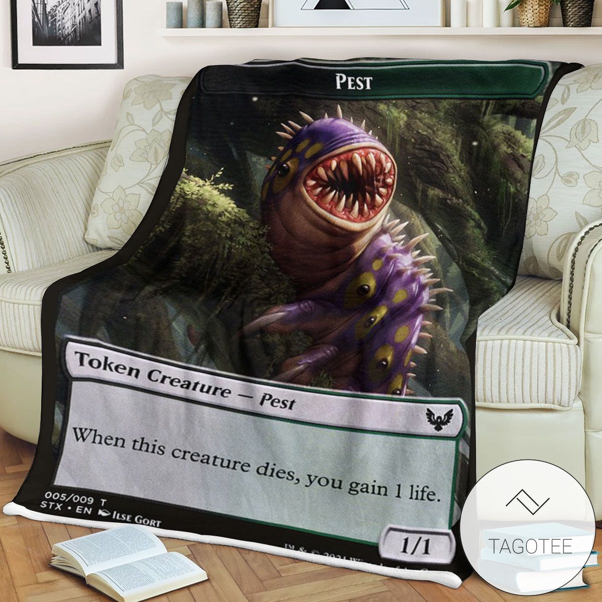 Tstx 5 Pest Mtg Game Magic The Gathering Blanket Tstx 5 Pest Mtg Game Magic The Gathering Blanket