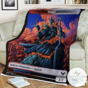 Tstx 6 Spirit Mtg Game Magic The Gathering Blanket