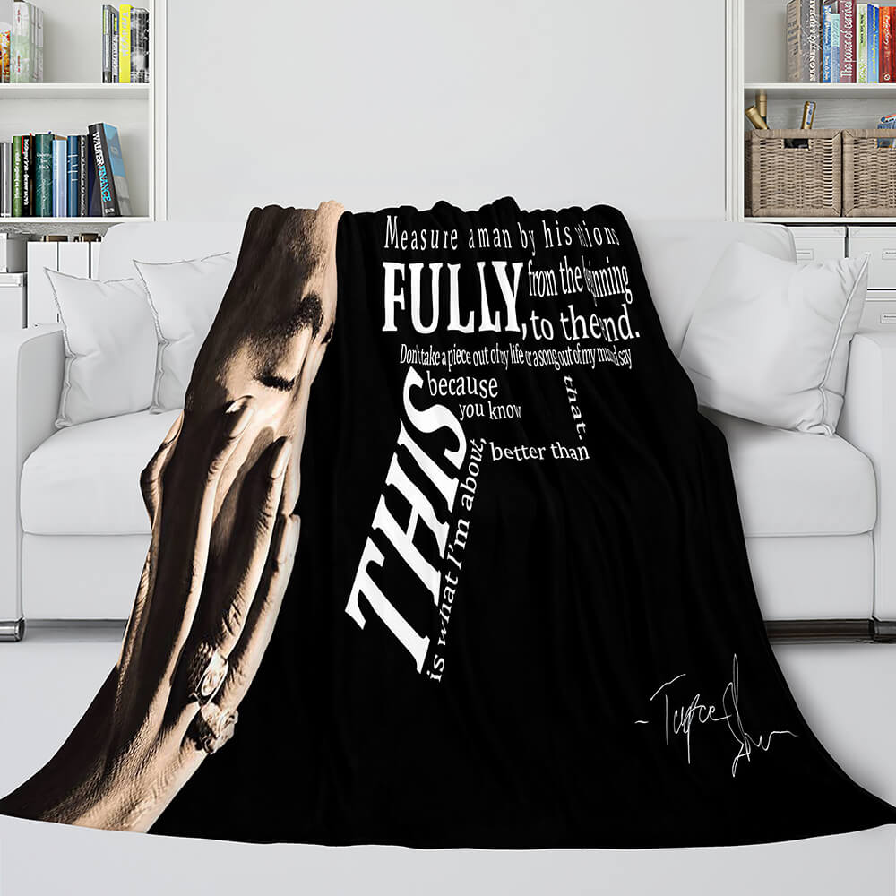 Tupac Amaru Shakur Blanket 539 Tupac Amaru Shakur Blanket 539