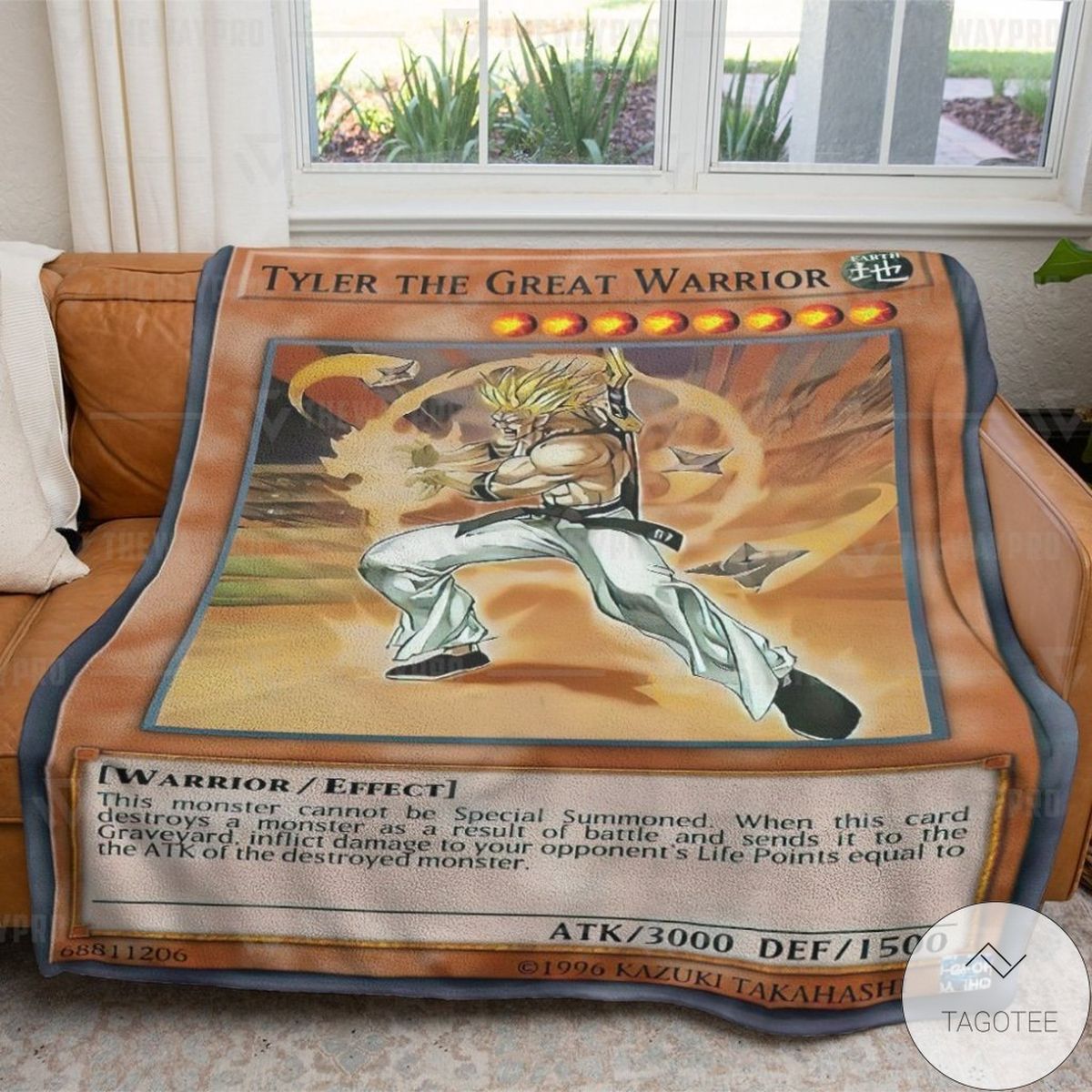 Tyler The Great Warrior Custom Blanket Tyler The Great Warrior Custom Blanket