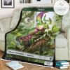 Tznr 7 Insect Mtg Game Magic The Gathering Fleece Blanket