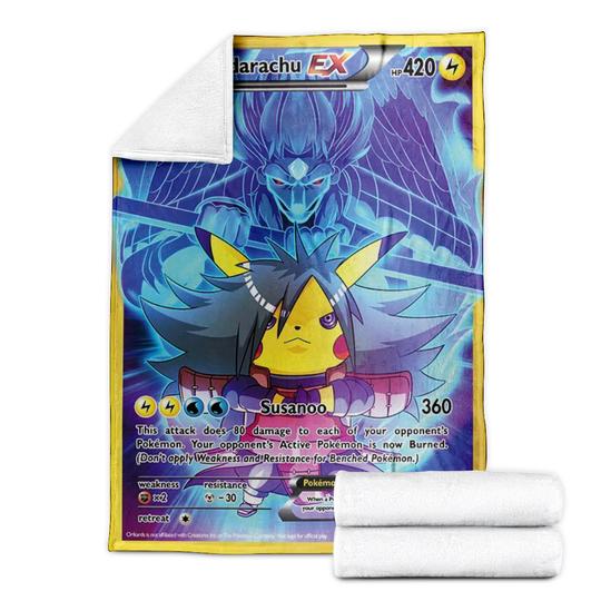 Uchiha-Madara-Pikachu-Madarachu-Soft-Blanket-1
