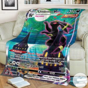 Umbreon Vmax Evolving Skies Custom Blanket