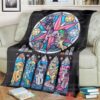 Unicorn Stained Glass Custom Soft Blanket