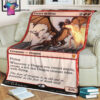 Utvara Hellkite Game Magic The Gathering Blanket