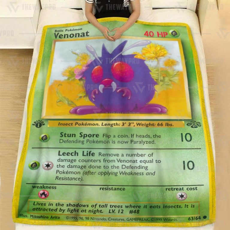 Venonat-Pokemon-Blanket-2