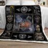 Victory Or Valhalla Ship Raven Tattoo Viking Blanket