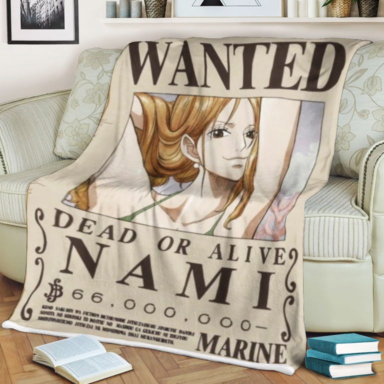 Wanted-Dead-Or-Live-Nami-One-Piece-Blanket-1