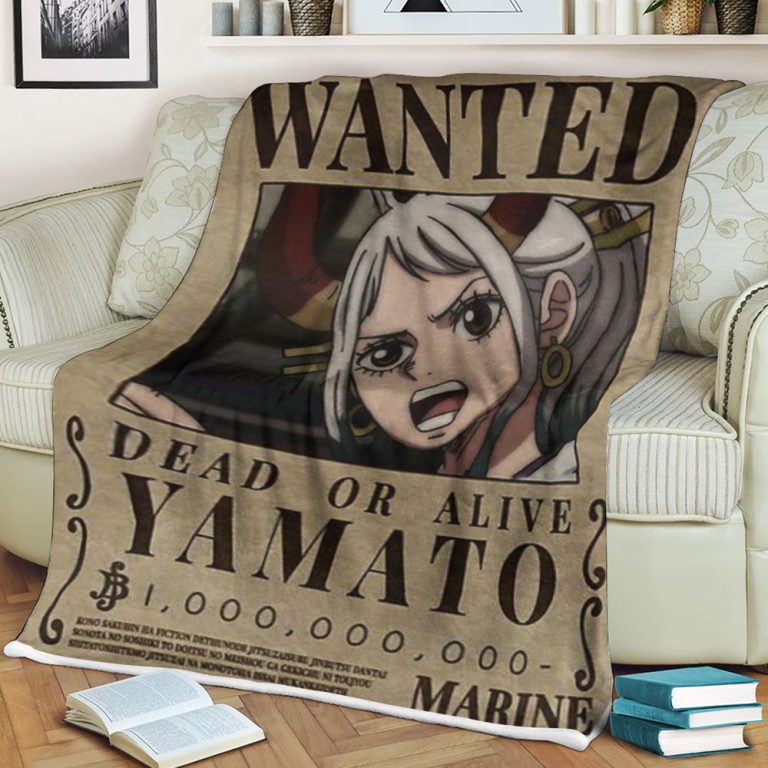 Wanted-Dead-Or-Live-Yamato-One-Piece-Blanket-1