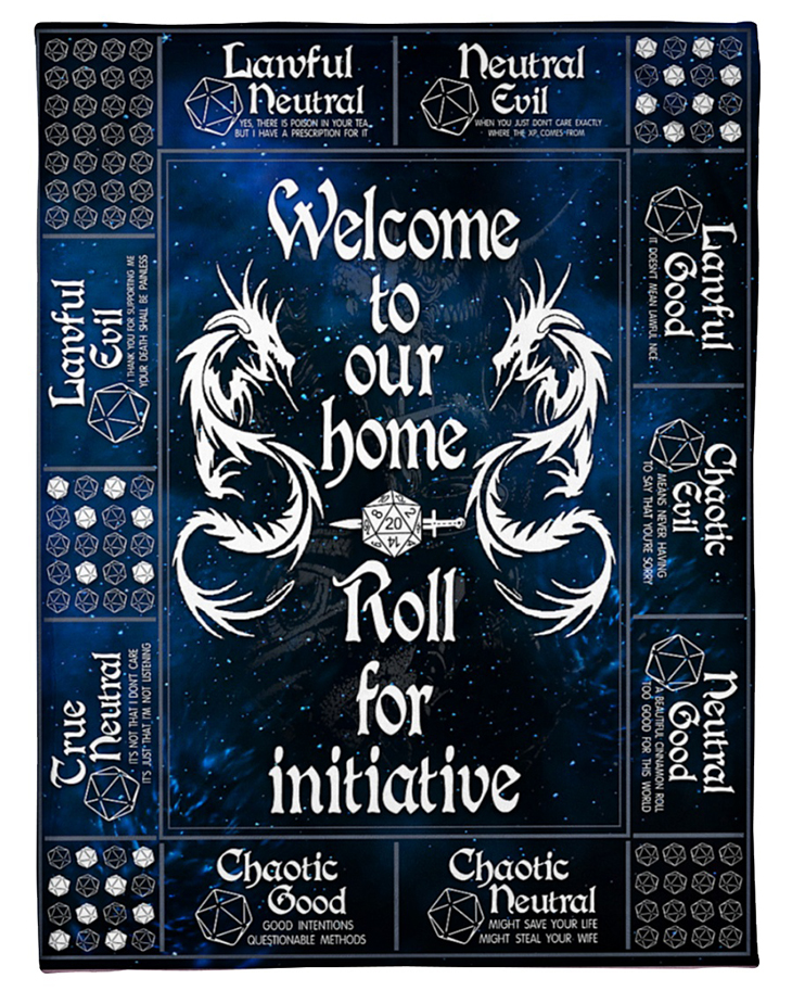 Welcome-To-Our-Home-Roll-For-Initiative-Fleece-Blanket-1