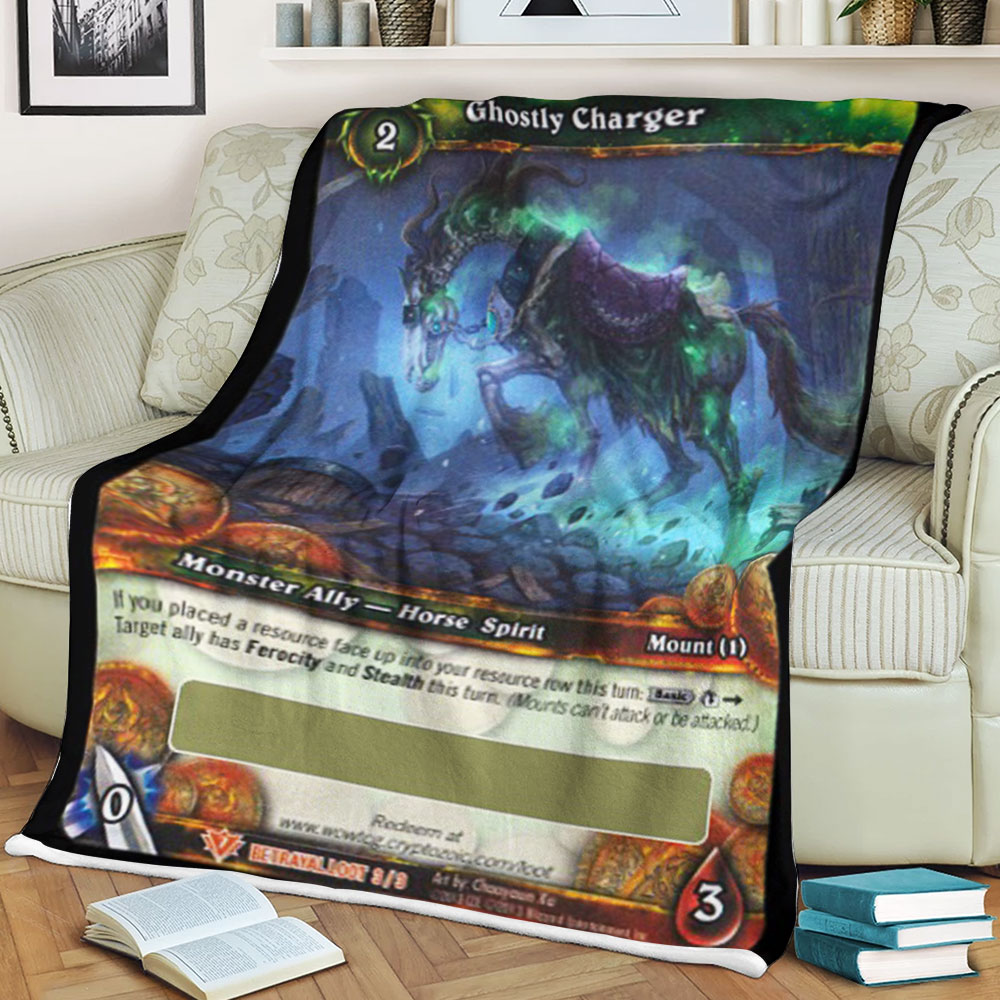 Wow Ghostly Charger Blanket Wow Ghostly Charger Blanket