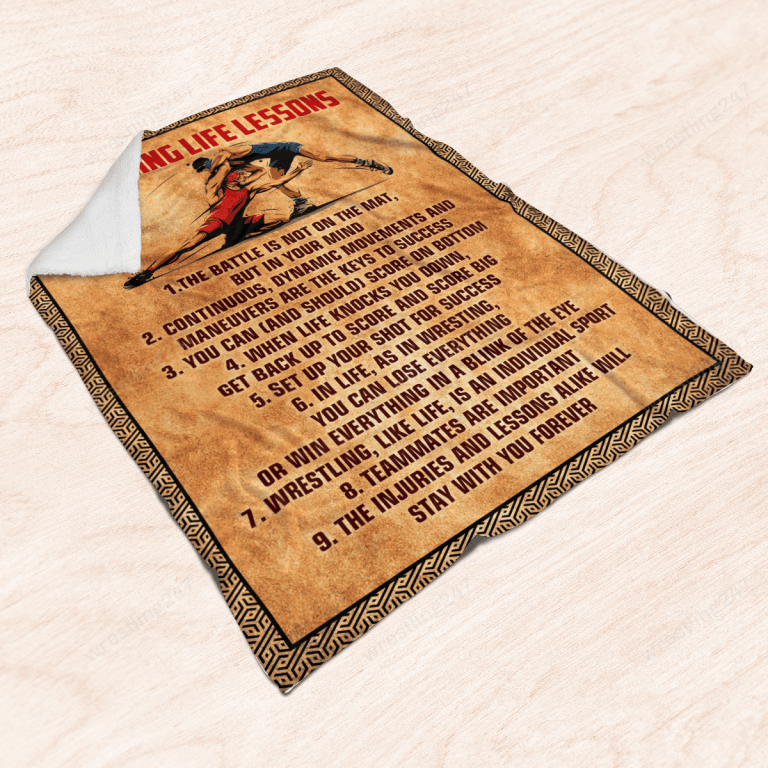 Wrestling-Life-Lessons-Fleece-Blanket-3