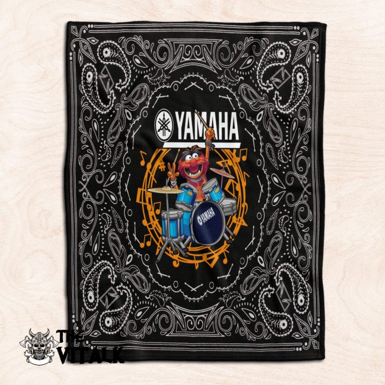 Yamaha-Drums-Animal-The-Muppet-Fleece-Blanket-3