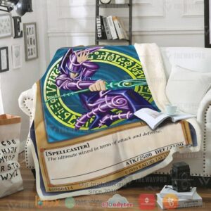 Ygo Duel Links Cards Dark Magician Custom Soft Blanket
