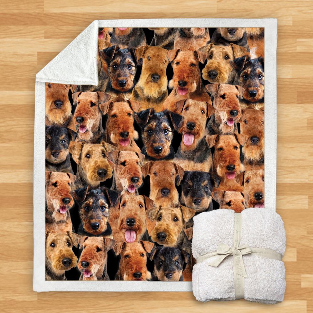 You Will Have A Bunch Of Airedale Terriers Blanket