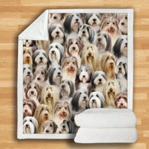 You Will Have A Bunch Of Bearded Collies Blanket