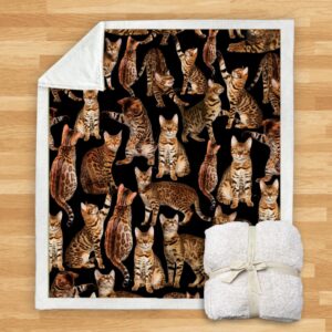You Will Have A Bunch Of Bengal Cats Blanket