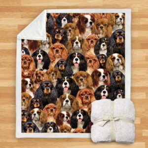 You Will Have A Bunch Of Cavalier King Charles Spaniels Blanket