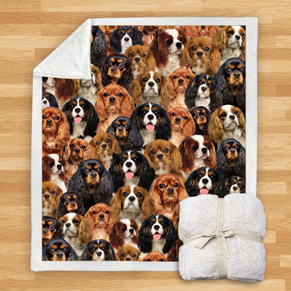 You Will Have A Bunch Of Cavalier King Charles Spaniels Blanket You Will Have A Bunch Of Cavalier King Charles Spaniels Blanket