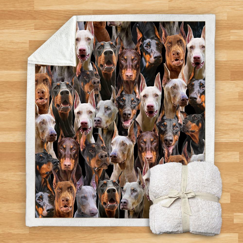 You Will Have A Bunch Of Doberman Pinchers Blanket You Will Have A Bunch Of Doberman Pinchers Blanket