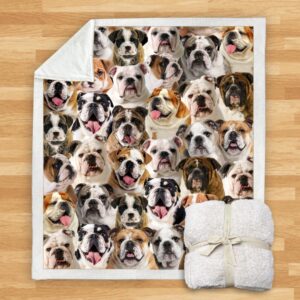 You Will Have A Bunch Of English Bulldogs Blanket