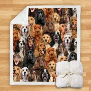 You Will Have A Bunch Of English Cocker Spaniels Blanket