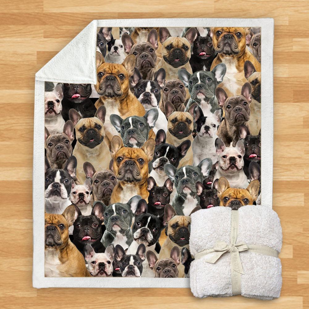 You Will Have A Bunch Of French Bulldogs Blanket You Will Have A Bunch Of French Bulldogs Blanket