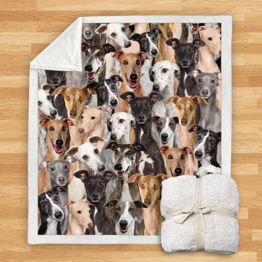 You Will Have A Bunch Of Greyhounds Blanket