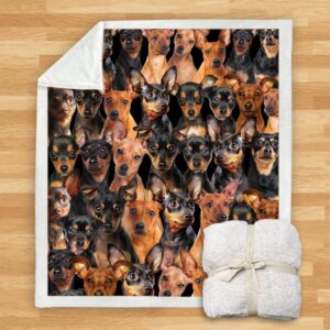 You Will Have A Bunch Of Miniature Pinschers Blanket
