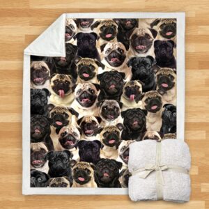 You Will Have A Bunch Of Pugs Blanket