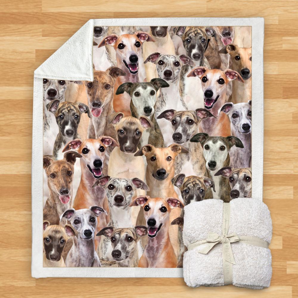 You Will Have A Bunch Of Whippets Blanket You Will Have A Bunch Of Whippets Blanket