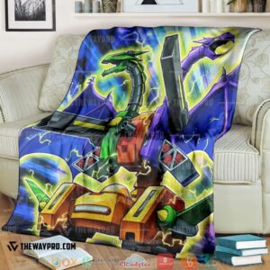 Yu Gi Oh Abc Dragon Buster Soft Blanket 3