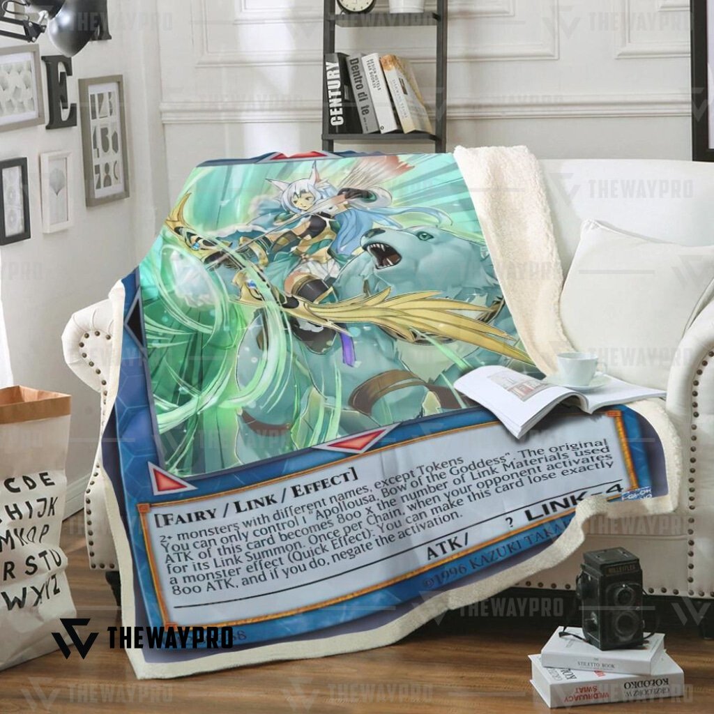 Yu Gi Oh Apollousa Bow Of The Goddess Blanket Yu Gi Oh Apollousa Bow Of The Goddess Blanket