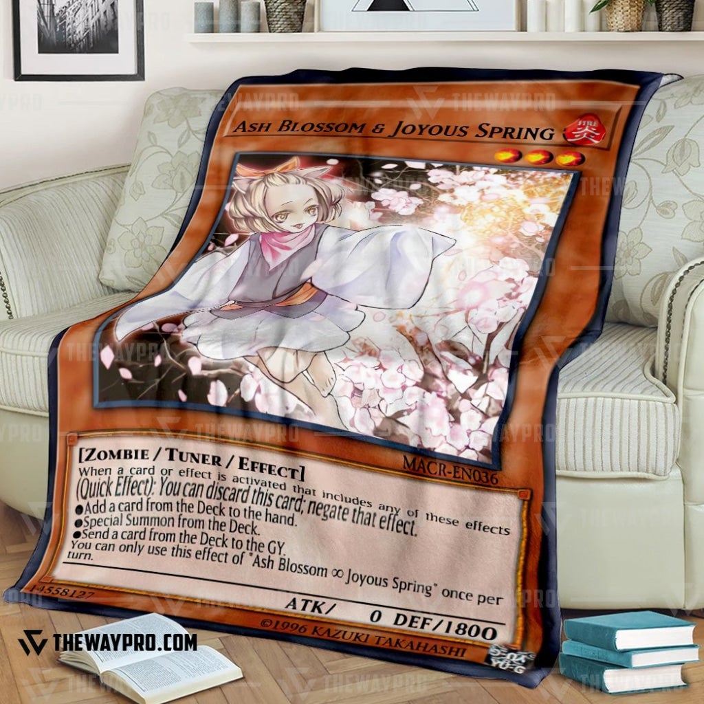 Yu Gi Oh Ash Blossom Joyous Spring Blanket 3 Yu Gi Oh Ash Blossom Joyous Spring Blanket 3