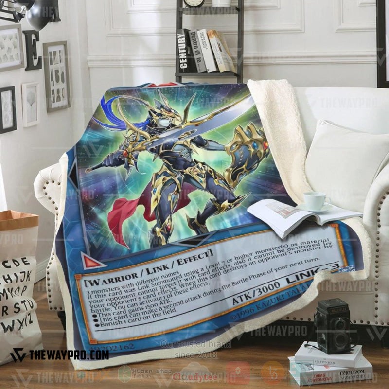 Yu Gi Oh Black Luster Soldier Of Chaos Soft Blanket Yu Gi Oh Black Luster Soldier Of Chaos Soft Blanket