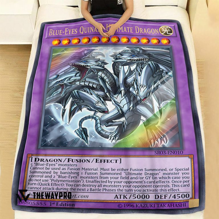 Yu-Gi-Oh-Blue-Eyes-Quinary-Ultimate-Dragon-Blanket-1-1