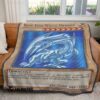 Yu Gi Oh Blue Eyes White Dragon Blanket 2