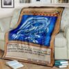 Yu Gi Oh Blue Eyes White Dragon Blanket 5
