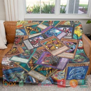 Yu Gi Oh Card Soft Blanket