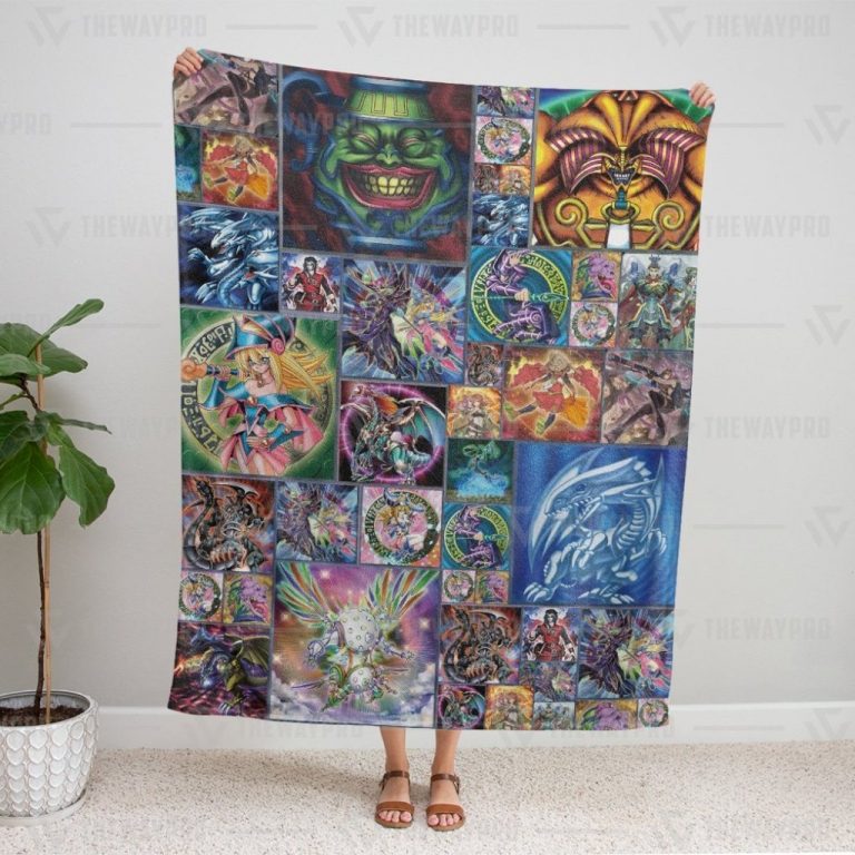Yu-Gi-Oh-Cards-Soft-Blanket-1