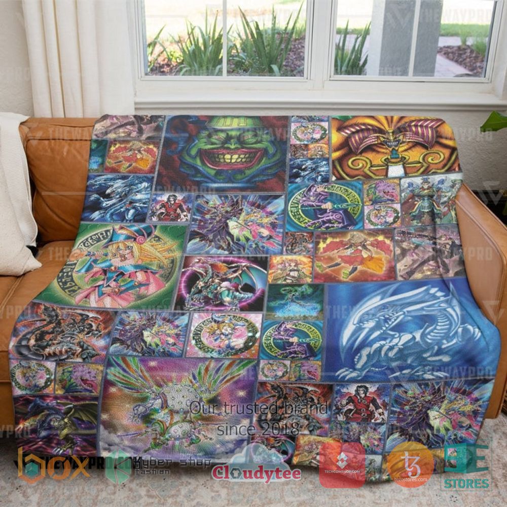 Yu Gi Oh Cards Soft Blanket 2 Yu Gi Oh Cards Soft Blanket 2