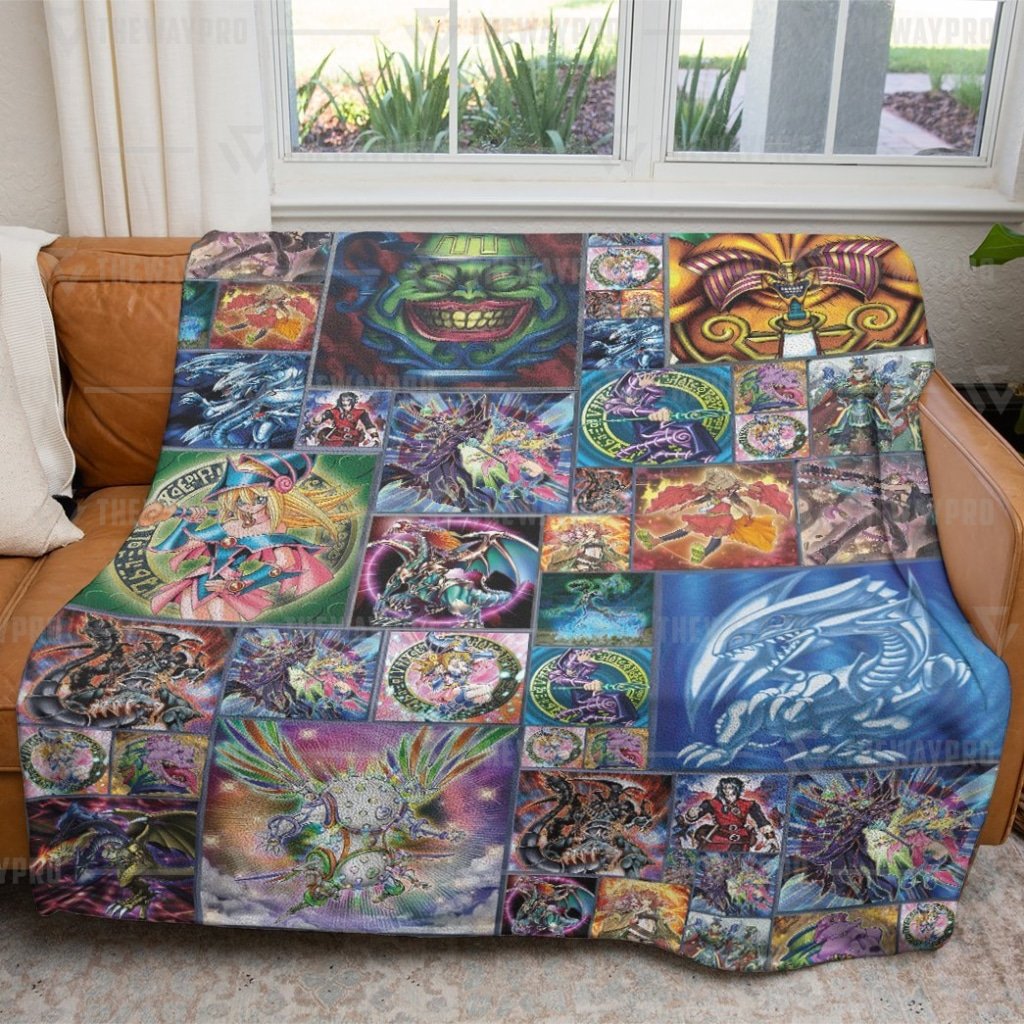 Yu Gi Oh Cards Soft Blanket Yu Gi Oh Cards Soft Blanket